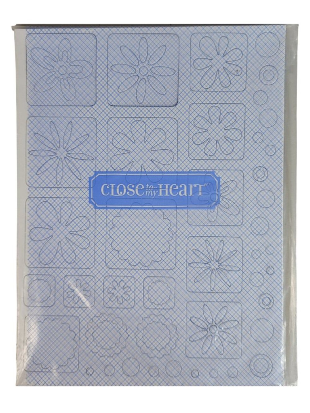 Close to My Heart Dimensional Elements Z1046 Flower Garden Scrapbooking NEW